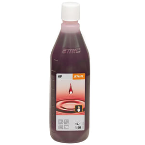 Olio HP Stihl 1 Lt per motore a 2 tempi a base di minerali con ottime proprietà di combustione e lubrificazione.