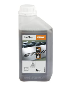 Olio catena BIOPLUS Stihl 1 Lt completamente biodegradabile con eccellente lubrificazione e adesione.