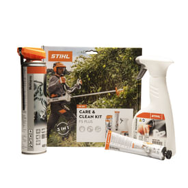 CARE & CLEAN KIT FS STIHL PLUS per pulizia e manutenzione decespugliatori.