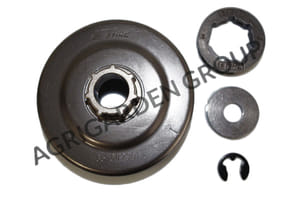 Rocchetto anulare campana frizione 3/8 7 denti originale Stihl motosega 044