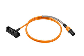 Cavo di collegamento per batterie AR L compatibile con le attrezzature Stihl con lunghezza cavo 180cm.