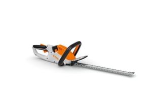 Tagliasiepi a batteria Stihl HSA 30 con un peso di 2kg e lama da 45cm.