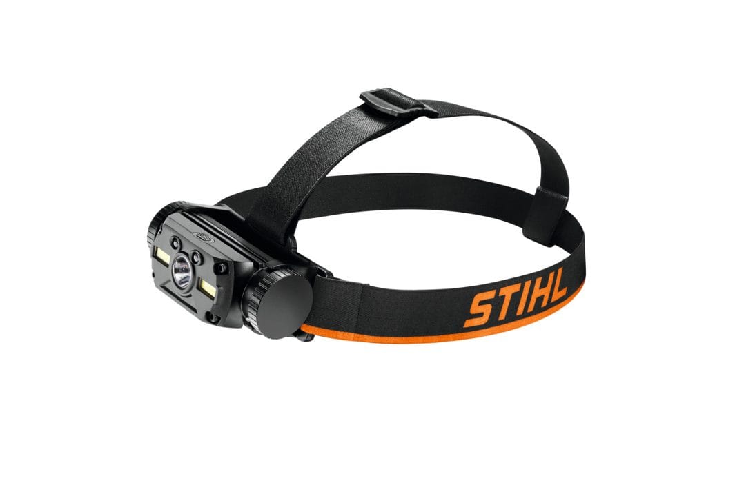 Torcia frontale Stihl con supporto per casco