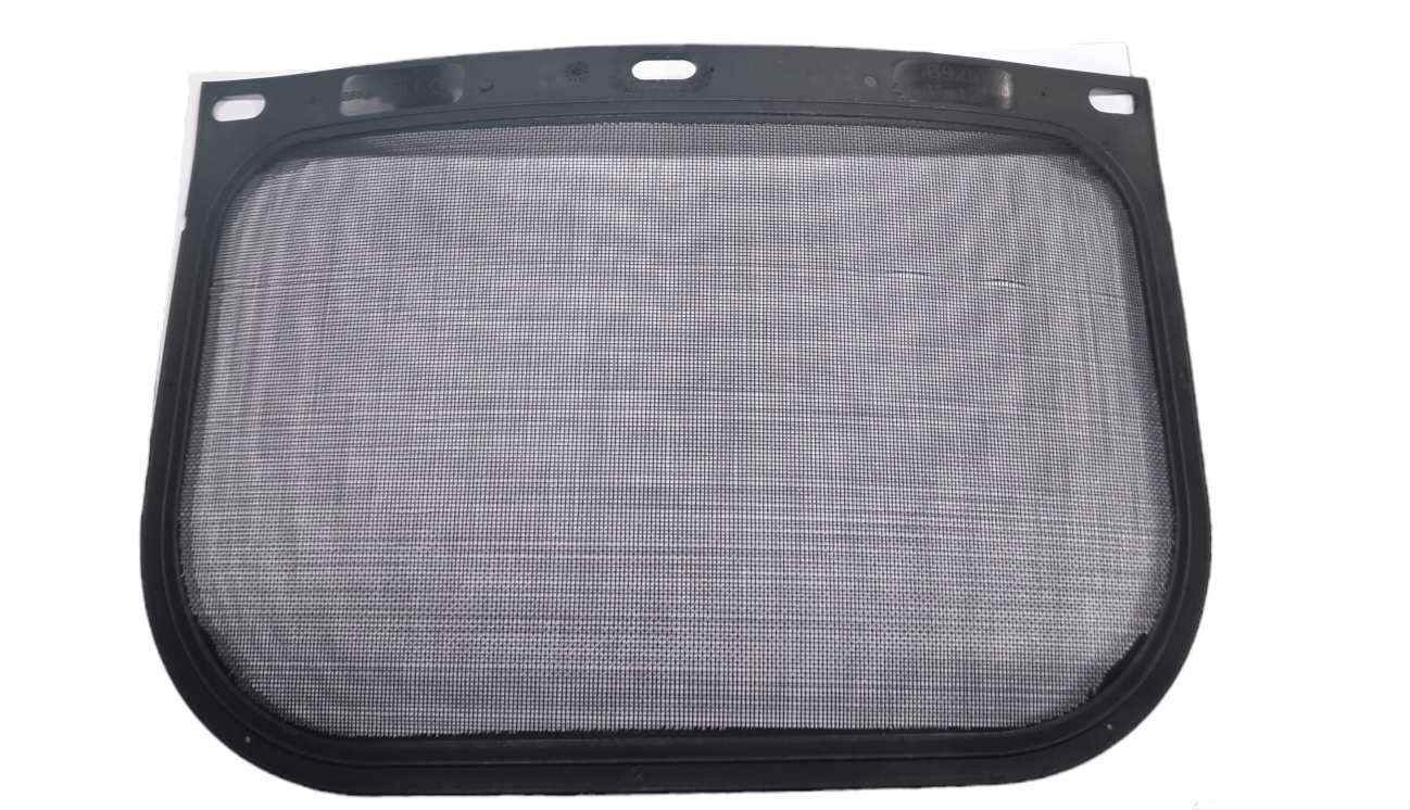 Schermo visiera protettiva professionale in rete per decespugliatore