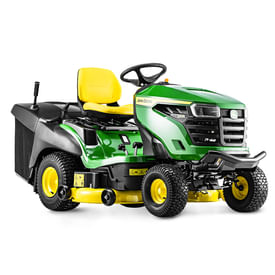 Trattorino rasaerba con raccolta John Deere X167 R con motore da 656cm3