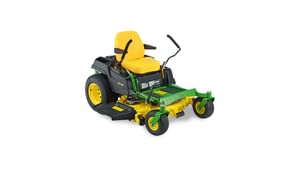 Trattorino rasaerba a scarico laterale John Deere Z545R a sterzata zero da 724cm3 con piatto di taglio da 122cm.